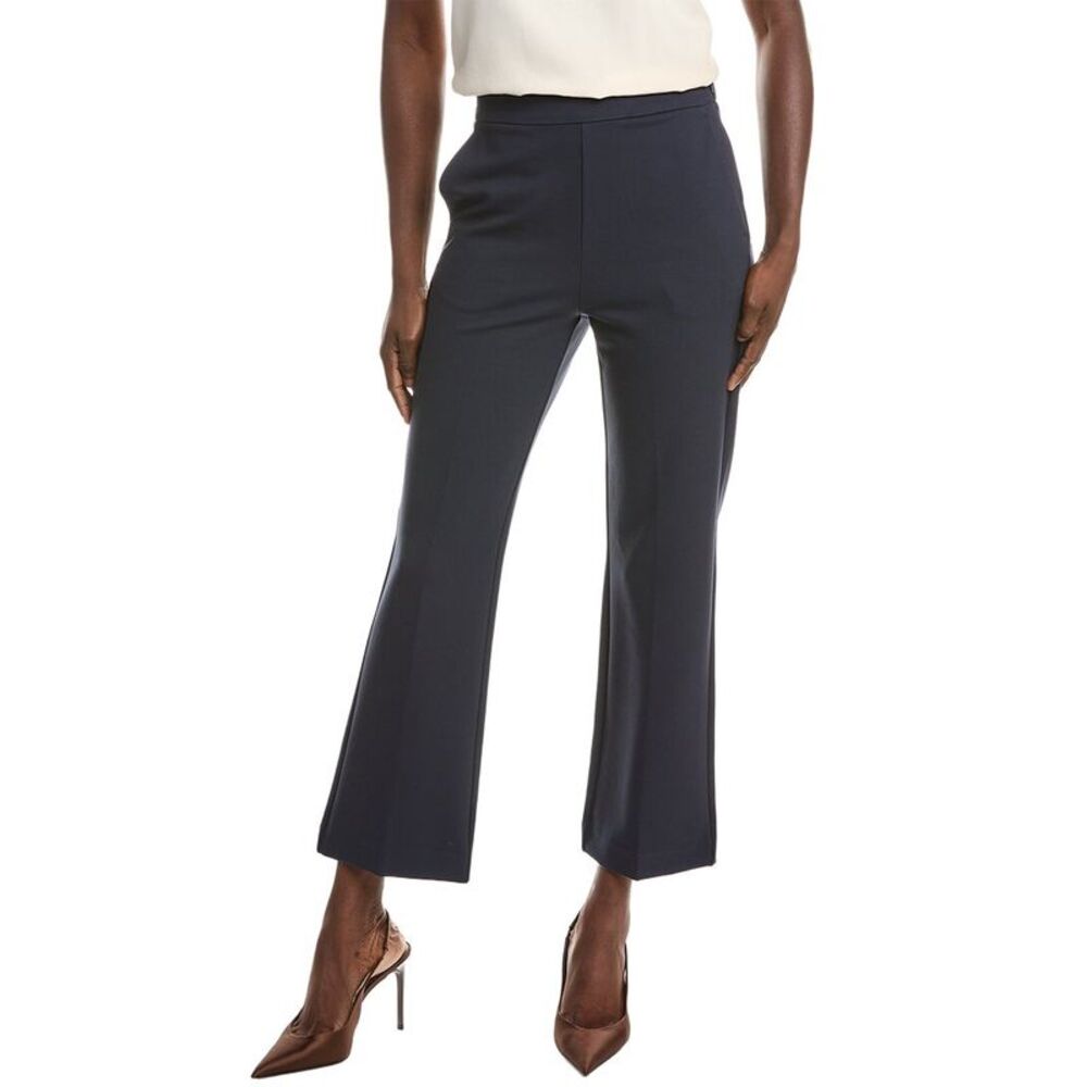 Max Mara Womens Mm By  Jeff Jersey Trouser, Blue